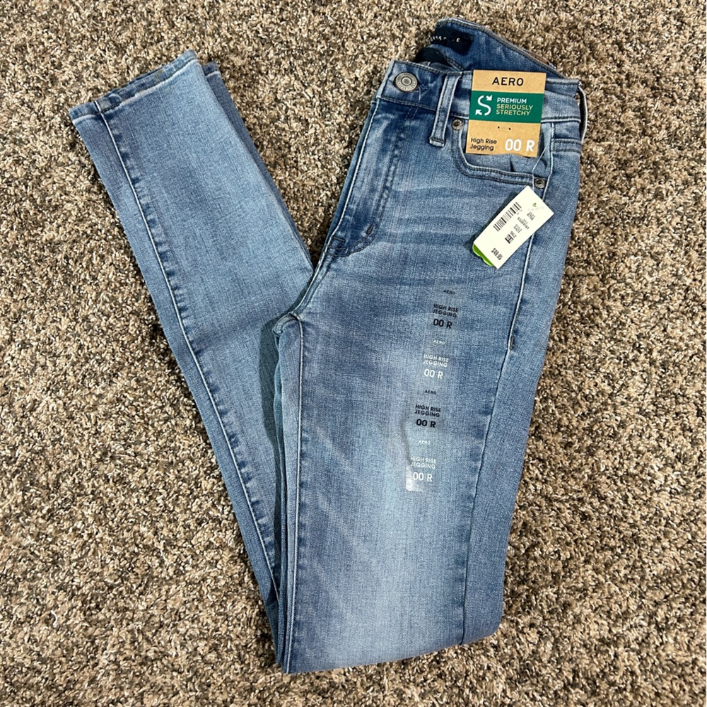 Aeropostale Premium Seriously Stretchy High Rise Jegging. Size 00R. Brand New!